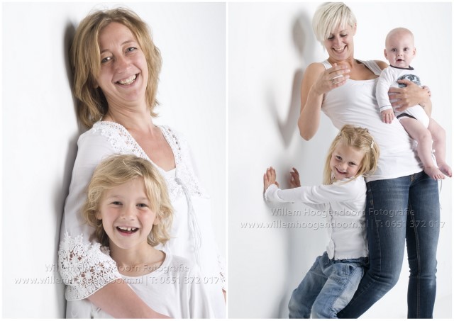 Wonderlijk Familiefotografie – familieportet: Anja met haar kinderen en GP-03