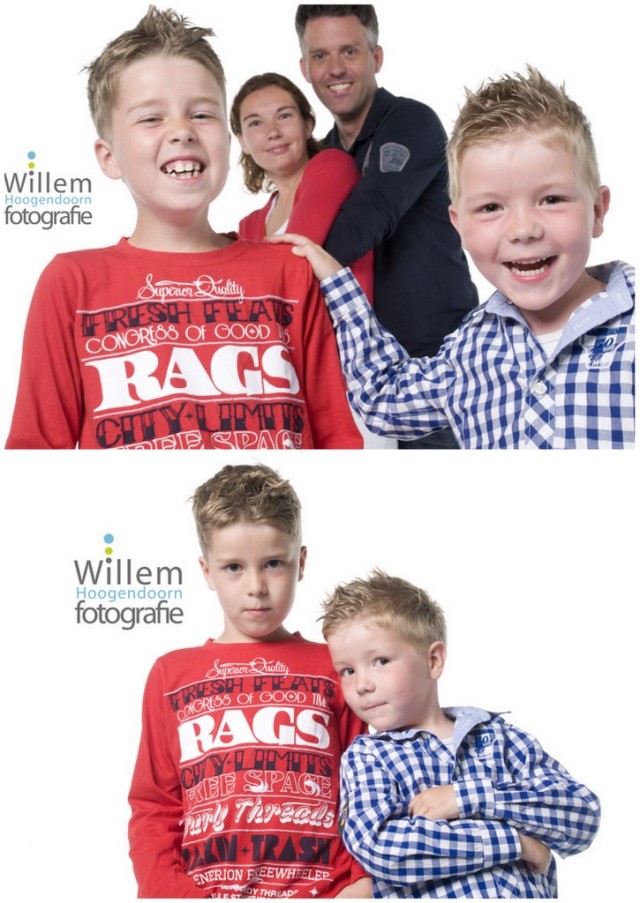 portretfotograaf gezin familie kinderen fotosessie fotoshoot